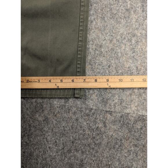 Argus Matchstick Chino Pants 34x30 Men's Green Mid-Rise Flat Front Casual - Picture 7 of 11